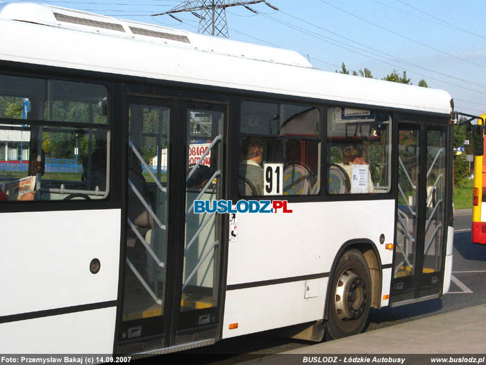 Mercedes-Benz Conecto #1021, [91A], 14.09.2007r. ul. Rokiciska/ Augustw. Foto: Przemysaw Bakaj (c)