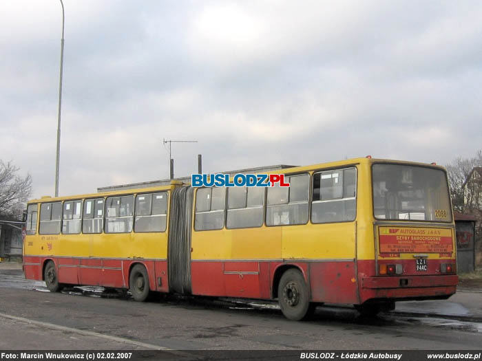 Ikarus 280.26 #2088 [70A], 02.02.2007r. Kracwka - Centrum Zdrowia Matki Polki. Foto: Marcin Wnukowicz (c)