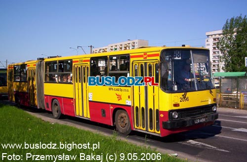 Ikarus 280.26 #2096 [98], 9.05.2006r. - ul. Puszkina.