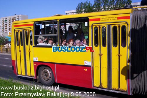 Ikarus 280.26 #2096 [98], 9.05.2006r. - ul. Puszkina.