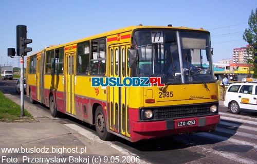 Ikarus 280.26 #2985 [77], 9.05.2006r. - ul. Puszkina.