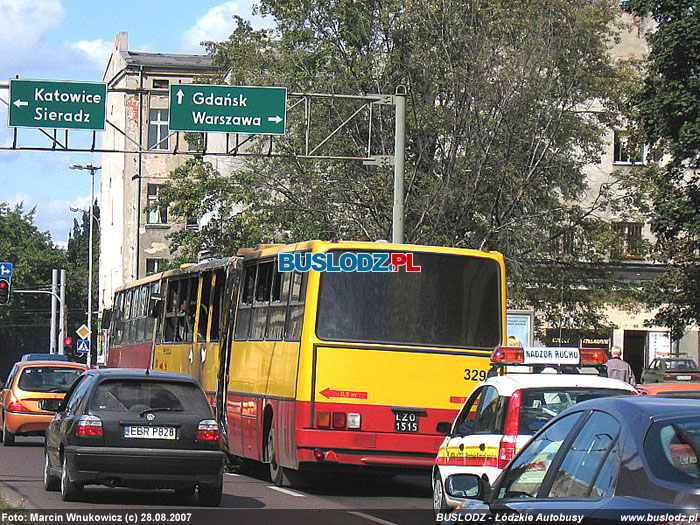 Ikarus 280.37 #3290, [96], 28.08.2007r. ul. Zachodnia. Foto: Marcin Wnukowicz  (c)