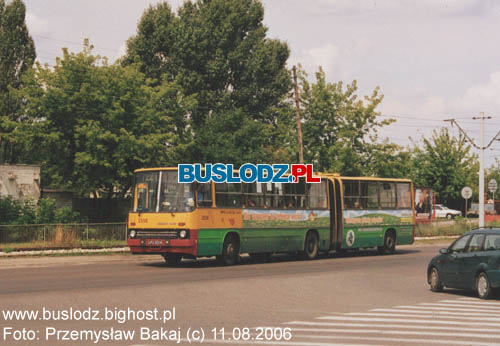 Ikarus 280.70 #2558 [Z2], 11.08.2006r., ul. Kiliskiego/ ZKA-1.