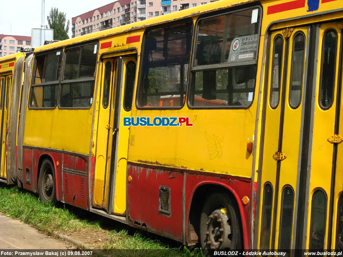 Ikarus 280.26 #2078, [-], 09.08.2007r. ul. Zgierska. Foto: Przemysaw Bakaj (c)