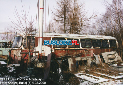 Jelcz 272 MEX #3884, w dniu 4.02.2000r. ul. Hodowlana. Foto: Andrzej Bakaj (c)