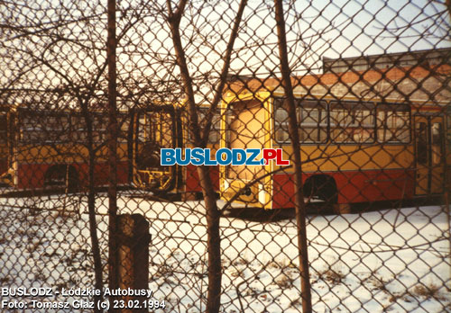 Ikarusy 280.37C, 23.02.1994r. ZRA, Helenwek. Foto: Tomasz Gaz (c)