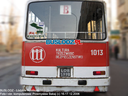 Ikarus 280.26 #1013 [B]. Wizualizacja: Przemysaw Bakaj (c)