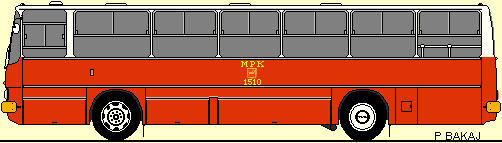 rys. Ikarus 260.04 strona lewa