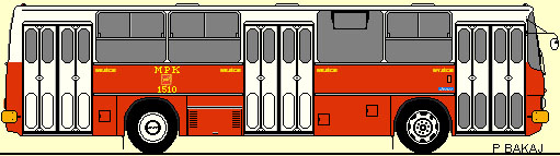 rys. Ikarus 260.04 strona prawa