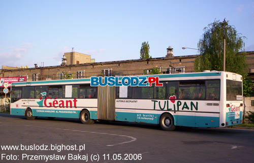 MERCEDES BENZ O405G #ELW 12HF [GEANT - RDMIECIE], 11.05.2006r. - Plac postojowy przed hipermarketem TULIPAN. Foto: Przemysaw Bakaj