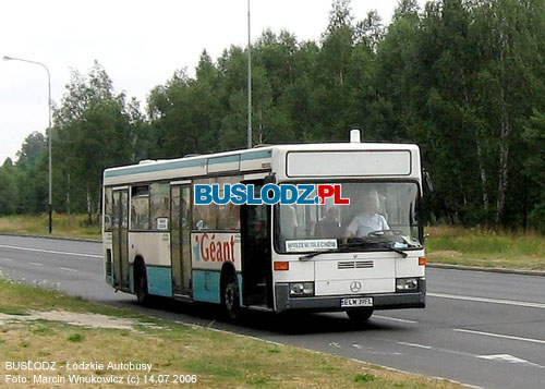 Mercedes Benz O405N #ELW 39FL, 2.01.2007r. - Al. Hetmaska. Foto: Marcin Wnukowicz (c).