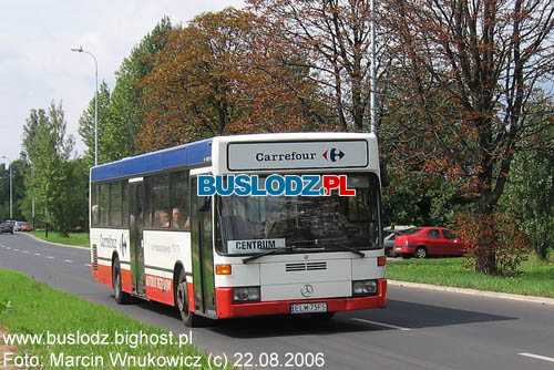 Mercedes Benz O405N #ELW 75FS, 22.08.2006r. - ul. Milionowa. Foto: Marcin Wnukowicz (c).