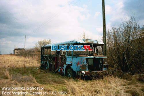 Ikarus 620 #141, 7.03.1995r., ul. Skrajna. Foto: Wojciech Dbski