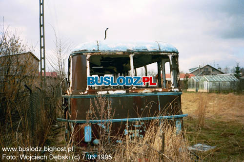 Ikarus 620 #141, 7.03.1995r., ul. Skrajna. Foto: Wojciech Dbski