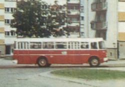 IKARUS 620 - kadr z dzkiej pocztwki