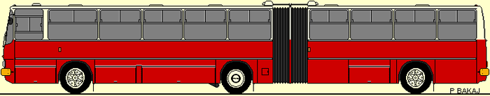 rys. Ikarus 280 strona lewa