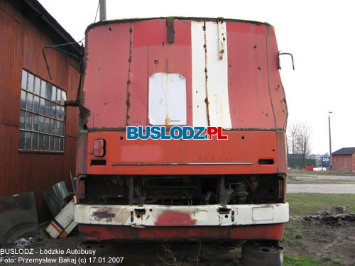 Ikarus 260.04 ex #2351, 17.01.2007r. Teren zajezdni PKS czyca w Sierpowie. Foto: Przemysaw Bakaj (c)