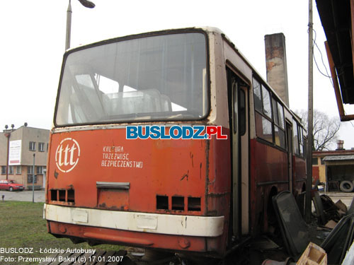 Ikarus 260.04 ex #2351, 17.01.2007r. Teren zajezdni PKS czyca w Sierpowie. Foto: Przemysaw Bakaj (c)