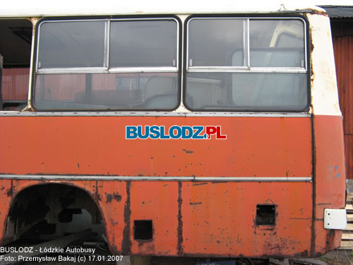 Ikarus 260.04 ex #2351, 17.01.2007r. Teren zajezdni PKS czyca w Sierpowie. Foto: Przemysaw Bakaj (c)