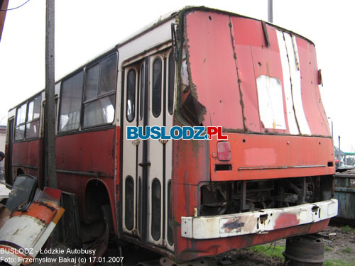 Ikarus 260.04 ex #2351, 17.01.2007r. Teren zajezdni PKS czyca w Sierpowie. Foto: Przemysaw Bakaj (c)