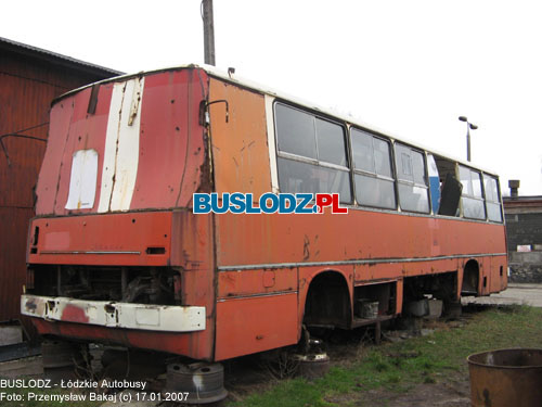 Ikarus 260.04 ex #2351, 17.01.2007r. Teren zajezdni PKS czyca w Sierpowie. Foto: Przemysaw Bakaj (c)