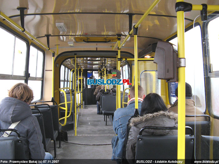 Ikarus 280.37C #1499 [77], 07.11.2007r. Kracwka, ul. Puszkina/ Rokiciska. Foto: Przemysaw Bakaj (c)