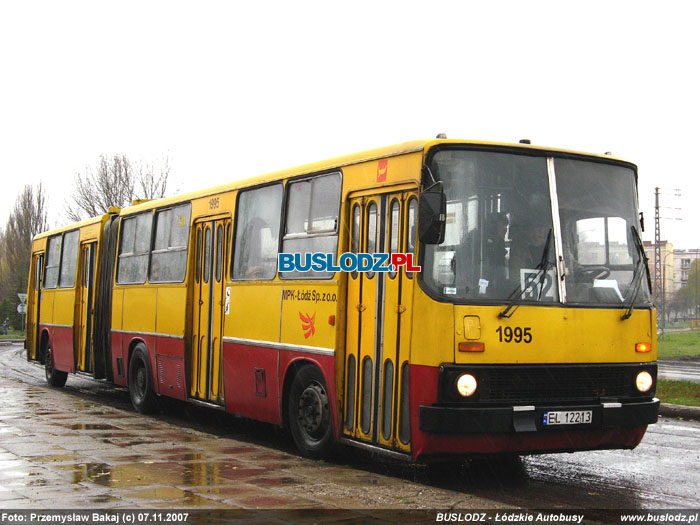 Ikarus 280.26 #1995'' [52], 07.11.2007r. ul. Paderewskiego/ Karpacka. Foto: Przemysaw Bakaj (c)