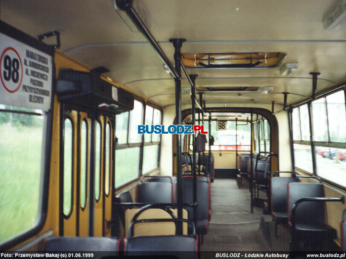 Ikarus 280.26 #2093 [98], 01.06.1999r. ul. Nowe Sady. Foto: Przemysaw Bakaj (c)