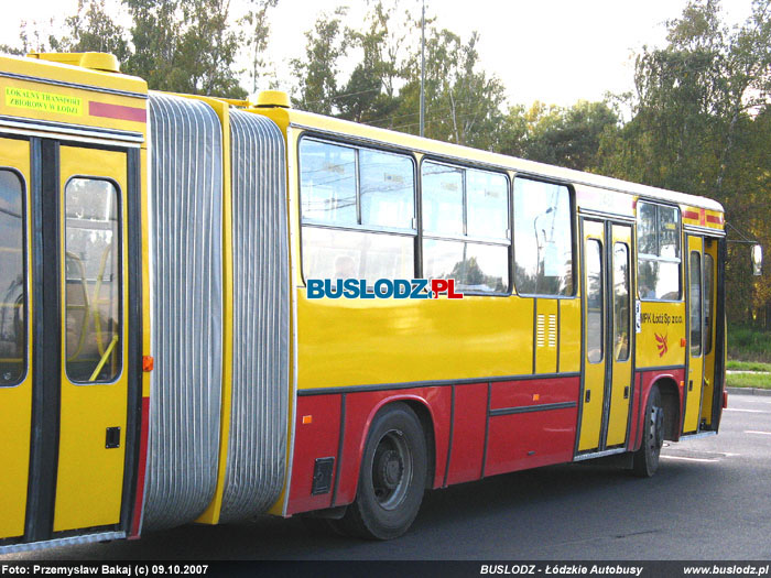 Ikarus 280.37C #2488 [98], 09.10.2007r. Kracwka - Janw. Foto: Przemysaw Bakaj (c)