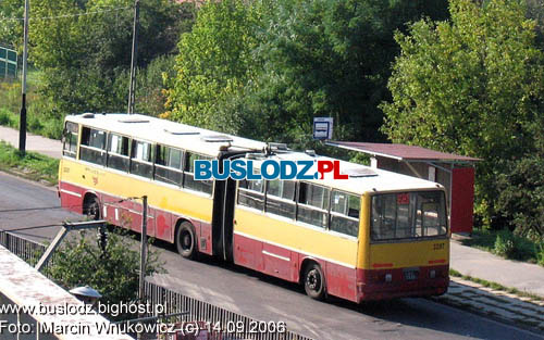 Ikarus 280.37 #3297 [95], 14.09.2006r. - kracwka: Dbrowa (ul. Dbrowskiego). Foto: Marcin Wnukowicz (c).