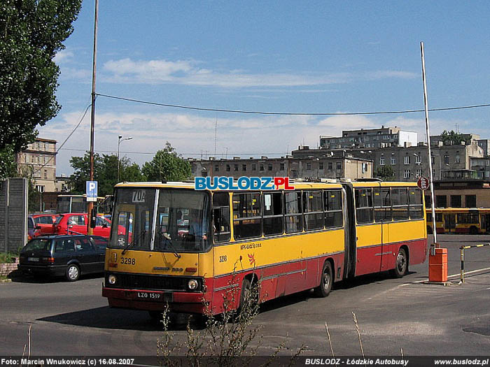 Ikarus 280.37 #3298'', [70A], 16.08.2007r. ul. Kiliskiego/ EA-1. Foto: Marcin Wnukowicz (c)