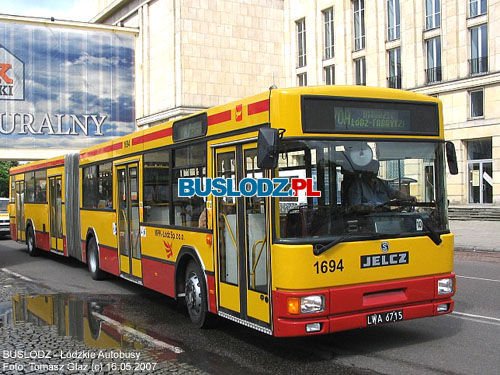  Jelcz M181MB2 #1694, 16.05.2007r. Plac Dbrowskiego. Foto: Tomasz Gaz (c)