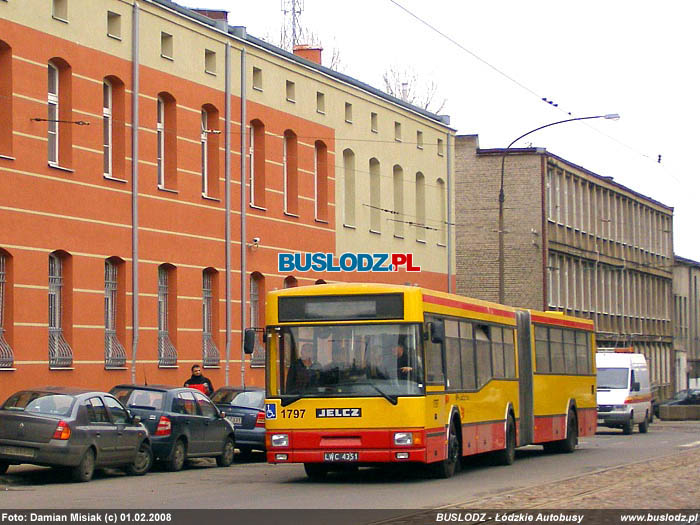 Jelcz M181MB2 #1797 [-], 01.02.2008r., ul. Tramwojowa. Foto: Damian Misiak (c)