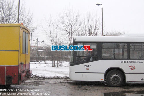 Mercedes Benz O345 Conecto #2617 [62], 29.01.2007r. Kracwka - Chojny. Foto: Marcin Wnukowicz (c)