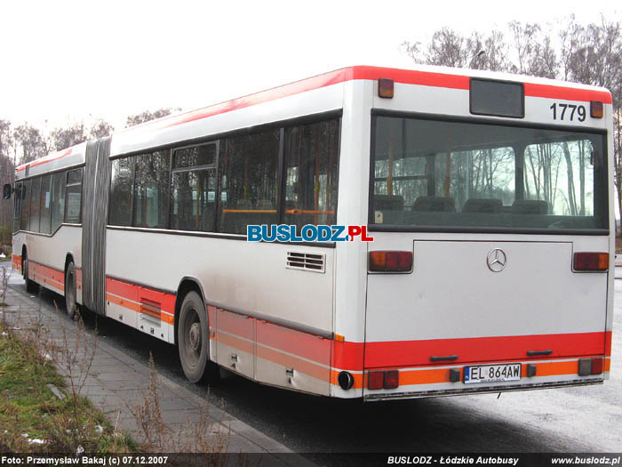 Mercedes Benz O405GN2 #1779 [96], 07.12.2007r., kracwka Janw. Foto: Przemysaw Bakaj (c)