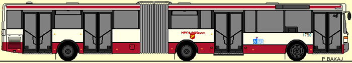 rys. MERCEDES BENZ O405GN2