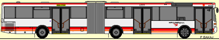 rys. MERCEDES BENZ O405GN2