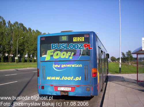 Mercedes Benz O530N Citaro #1020 [90], w dniu 17.08.2006r., ul. Rokiciska.<br>Foto: Przemysaw Bakaj (c)