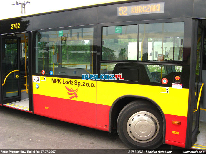 Mercedes Benz O530N #2702, [52], 7.07.2007r. Kracwka - Kurczaki. Foto: Przemysaw Bakaj (c)