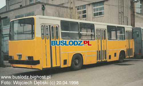 Ikarus 260.04 #507, 20.04.1998r. - ZRT, ul. Tramwajowa. Foto: Wojciech Dbski (c).