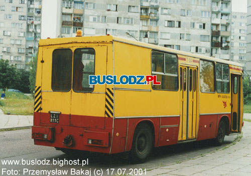 Ikarus #T-24, 17.07.2001r. - Kracwka, ul. Paderewskiego/ Karpacka. Foto: Przemysaw Bakaj (c).