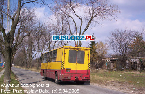 Ikarus #T-24, 6.04.2005r. - ul. Nowe Sady. Foto: Przemysaw Bakaj (c).