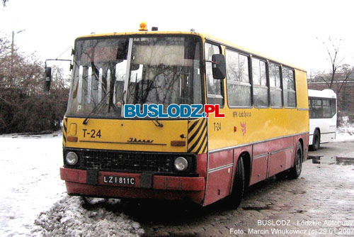 Ikarus #T-24, 29.01.2007r. Kracwka - Chojny. Foto: Marcin Wnukowicz (c).