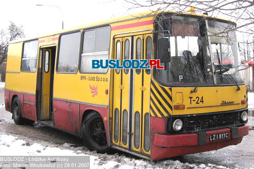 Ikarus #T-24, 29.01.2007r. Kracwka - Chojny. Foto: Marcin Wnukowicz (c).