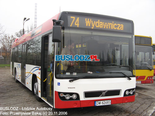 Volvo 7700 #DW626AS, 20.11.2006r. Teren ZKA-3, ul. Limanowskiego. Foto: Przemysaw Bakaj