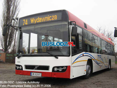 Volvo 7700 #DW626AS, 20.11.2006r. Teren ZKA-3, ul. Limanowskiego. Foto: Przemysaw Bakaj