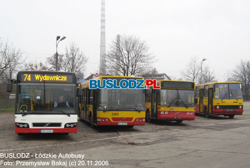 Volvo 7700 #DW626AS, 20.11.2006r. Teren ZKA-3, ul. Limanowskiego. Foto: Przemysaw Bakaj