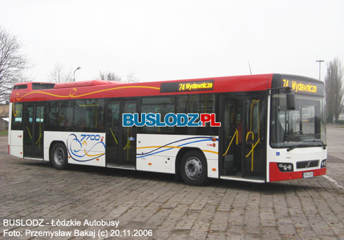 Volvo 7700 #DW626AS, 20.11.2006r. Teren ZKA-3, ul. Limanowskiego. Foto: Przemysaw Bakaj