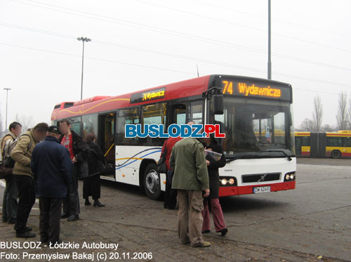 Volvo 7700 #DW626AS, 20.11.2006r. Teren ZKA-3, ul. Limanowskiego. Foto: Przemysaw Bakaj