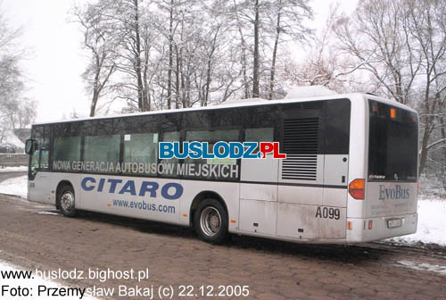 Mercedes Benz O530N Citaro #WPR 26NX [61], 22.12.2005r. - Kracwka: Mynek. Foto: Przemysaw Bakaj (c).